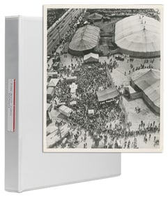 Clyde Beatty-Cole Bros Circus Photo Album and Ephemera. Cir...