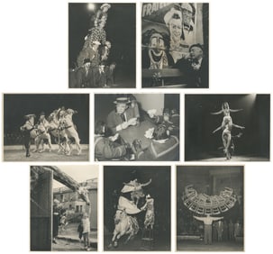 DANNES, Pierre J. (1910 – 1985). Archive of Circus Photogra...