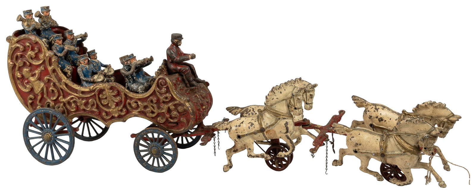Hubley Royal Circus Band Wagon. Early 20th century. Cast ir... (1 of 4)