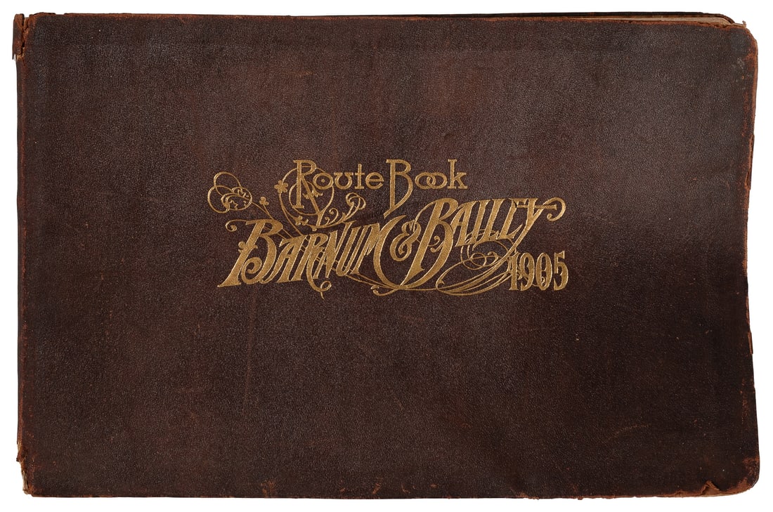 Route Book of Barnum & Bailey 1905. [Buffalo: The Courier C... (1 of 2)