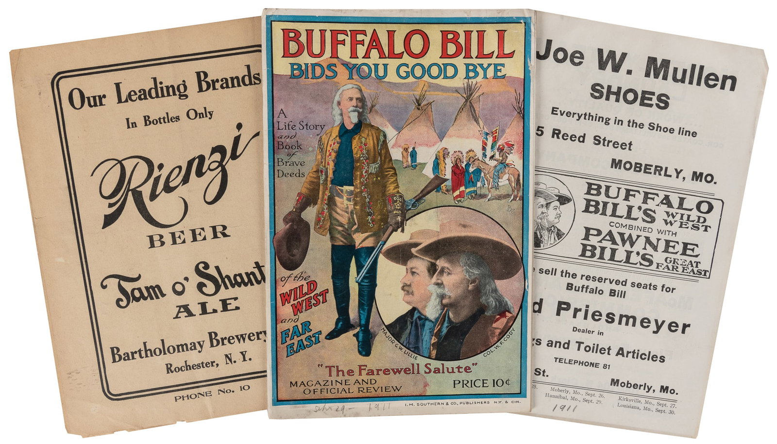 Buffalo Bill’s Bids You Good Bye Magazine and Official Revi... (1 of 1)