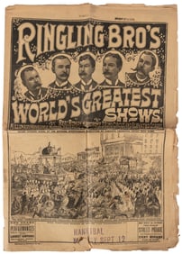 Ringling Bros. World’s Greatest Shows courier. Buffalo: Cou...