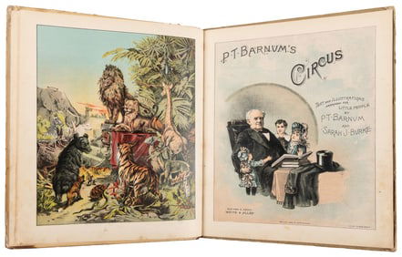 BARNUM, P.T. (Phineas Taylor) and Sarah Burke. P.T. Barnum'...