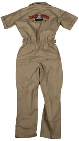 RBBB Jumpsuit / Coveralls. USA, ca. 1980s/90s. Tan/khaki, s...