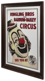 Ringling Bros. and Barnum & Bailey Mirror, Clock, and Glamo...