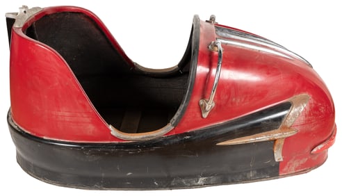 [CARNIVAL RIDES]. Bumper Car Ride Vehicle. [N.p., ca. 20th ...