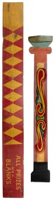 [CARNIVAL SIGNS]. Pair of Hand-Painted Wooden Signs or Deco...