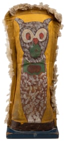 Carnival Cat Knock-Down Doll. 20th century. Painted canvas ...