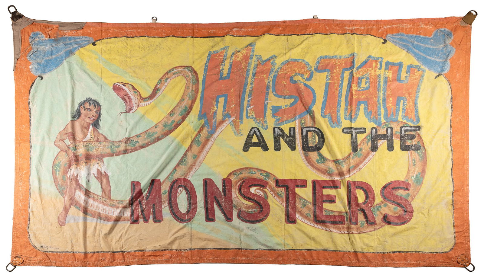 JOHNSON, Fred (American, 1892 – 1990). Histah and the Monst... (1 of 1)