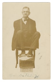 TRIPP, Charles (1855 – 1930). Signed RPPC. Circa 1924. Real...