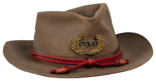 Johnny Eck’s USWV Hat. Light green wool hat, by Joicy Hat M...