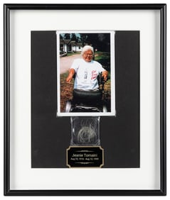 TOMAINI, Jeanie (1916 – 1999). Jeanie Tomaini’s Lock of Hai...