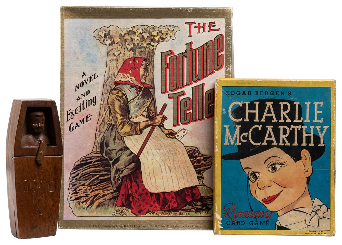 [GAMES & NOVELTIES]. Three pieces. Including: The Fortune T... (1 of 1)