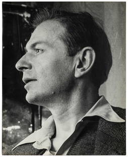 ARTIST UNKNOWN. Alexander Girard Portraits. Mid-20th century. ...: ARTIST UNKNOWN. Alexander Girard Portraits. Mid-20th century. A pair of black and white portraits of the illustrious and celebrated designer and architect, Alexander Girard. Both measure 20 x