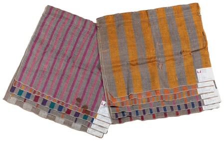 Alexander Girard “Millerstripes” Fabric Samples. 1960s. (2 ...