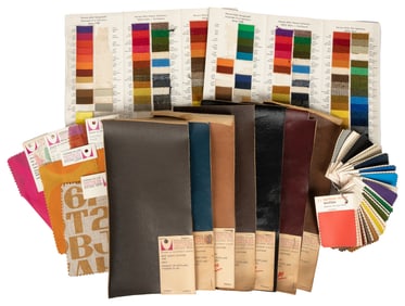 Group of Ephemera and Samples from Herman Miller. 1960s and...