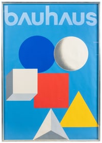 BAYER, Herbert (Austrian-American, 1900-1985). “Bauhaus” Si...