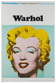WARHOL, Andy (American, 1928-1987). Tate Gallery Exhibition...