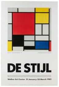 MONDRIAN, Piet (Dutch, 1872-1944). De Stijl: Walker Art Cen...