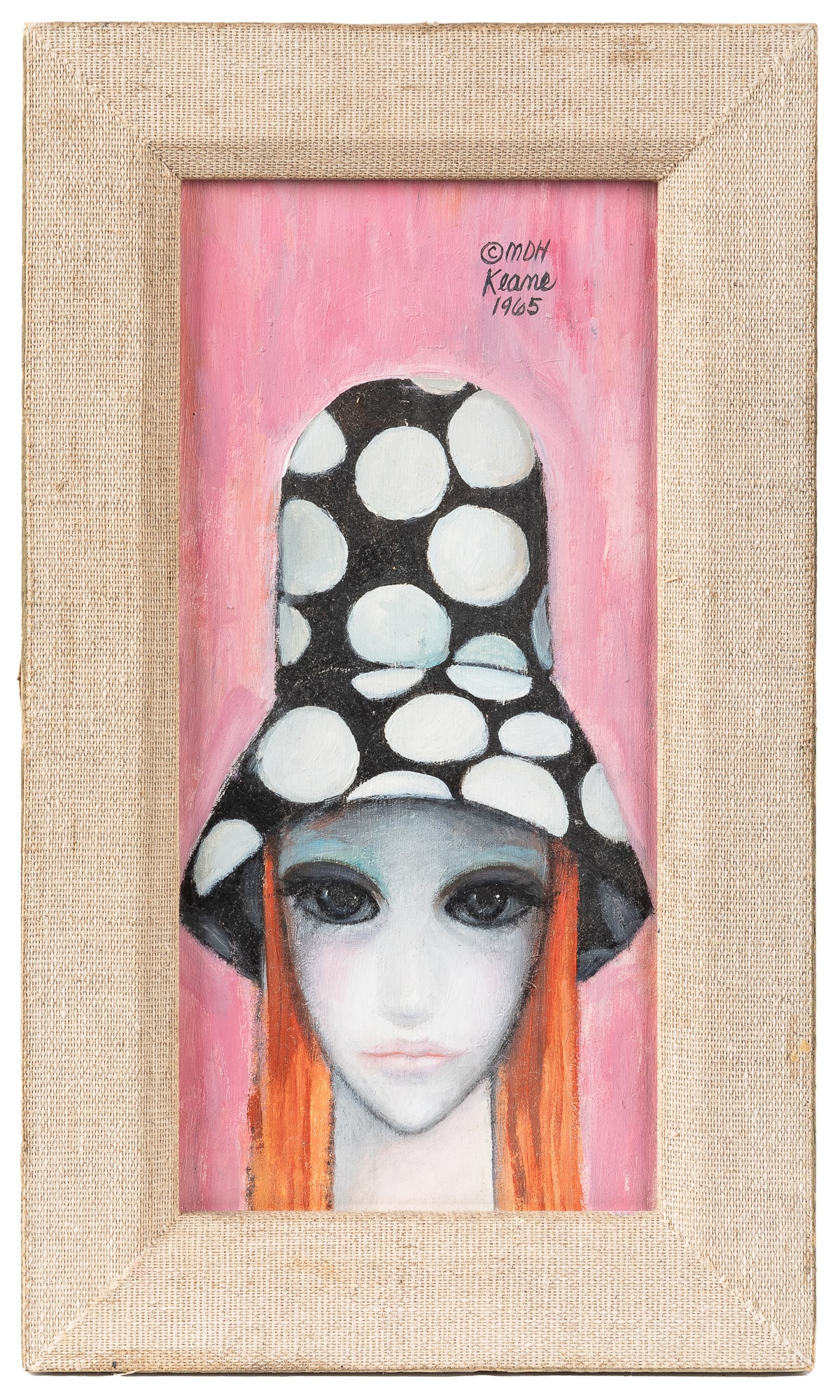 KEANE, Margaret (American, 1927-2022). Untitled (Polka Dot ... (1 of 3)