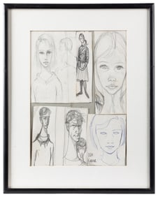 KEANE, Margaret (American, 1927-2022). Untitled (Reference ...