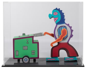 WIRSUM, Karl (American, 1936-2021). Blue Burger Quartet Ala...