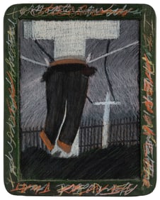 FITZPATRICK, Tony (American b. 1958). Untitled. 1984. Mixed...