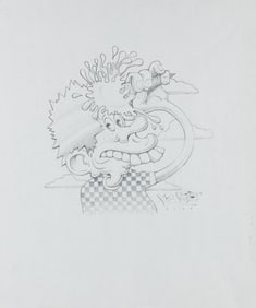 MOUSE, Stanley (American, b. 1940). Ice Cream Kid. 2009. Pe...
