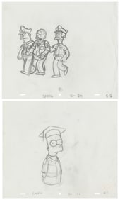 ARTIST UNKNOWN. (American, 20/21st century). The Simpsons...