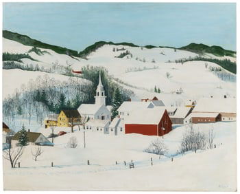 MOUNT (American School, 20th century). #3, East Corinth, VT...