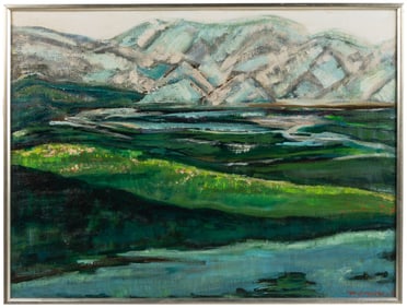 MASTERS, Mary Jane (American, 20th century). Plain of Althi...