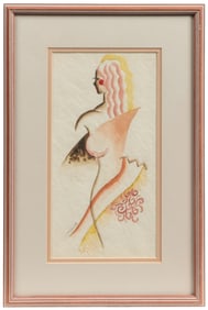 TURZAK, Charles (American, 1899-1986). The Standing Nude. C...