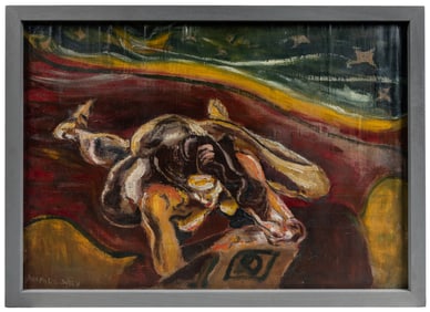DELANEY, Joseph (American, 1904-1991). Untitled. (Nude with...