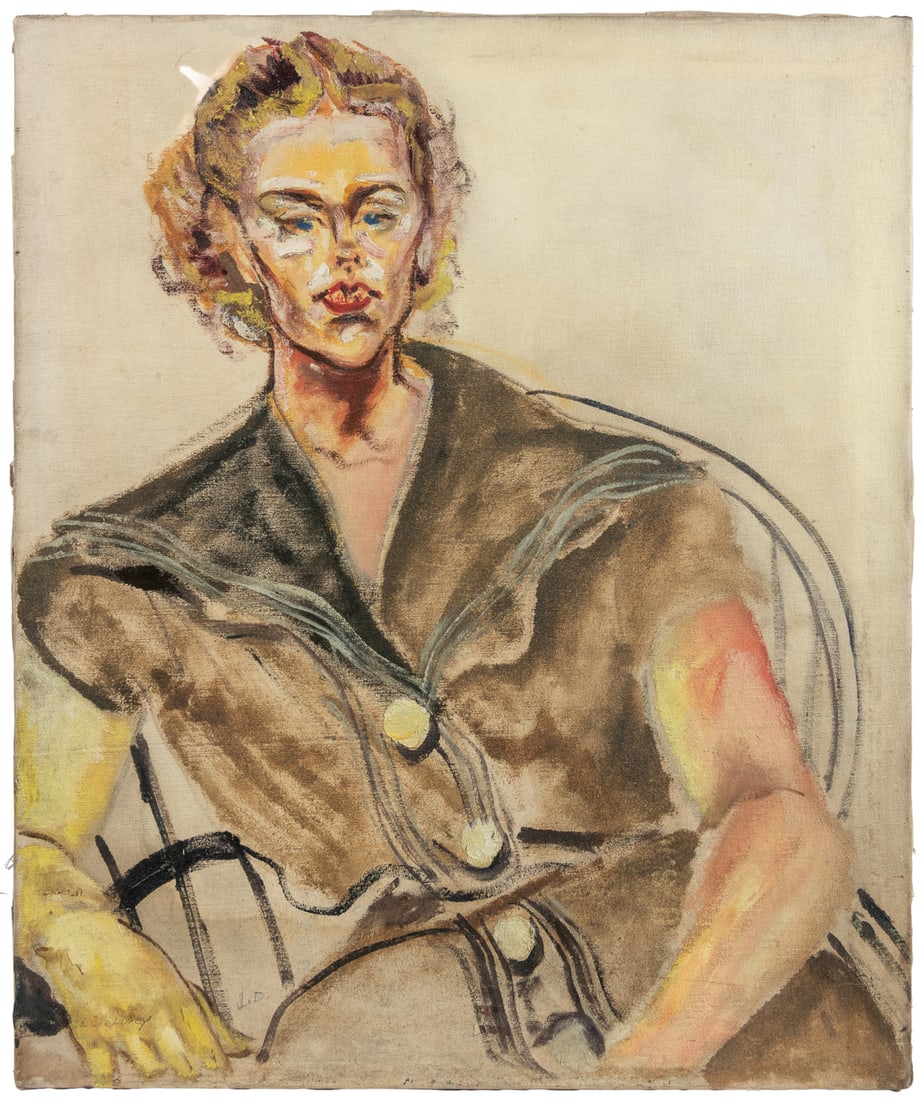 DELANEY, Joseph (American, 1904-1991). Untitled. (Blond Wom... (1 of 3)