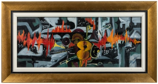 NEAL, Jerome (American, 20th century). Jazz. Circa 1960. Oi...