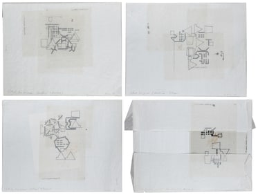 Le Va, Barry (American, 1941-2021). Silent Diagrams (Readin...
