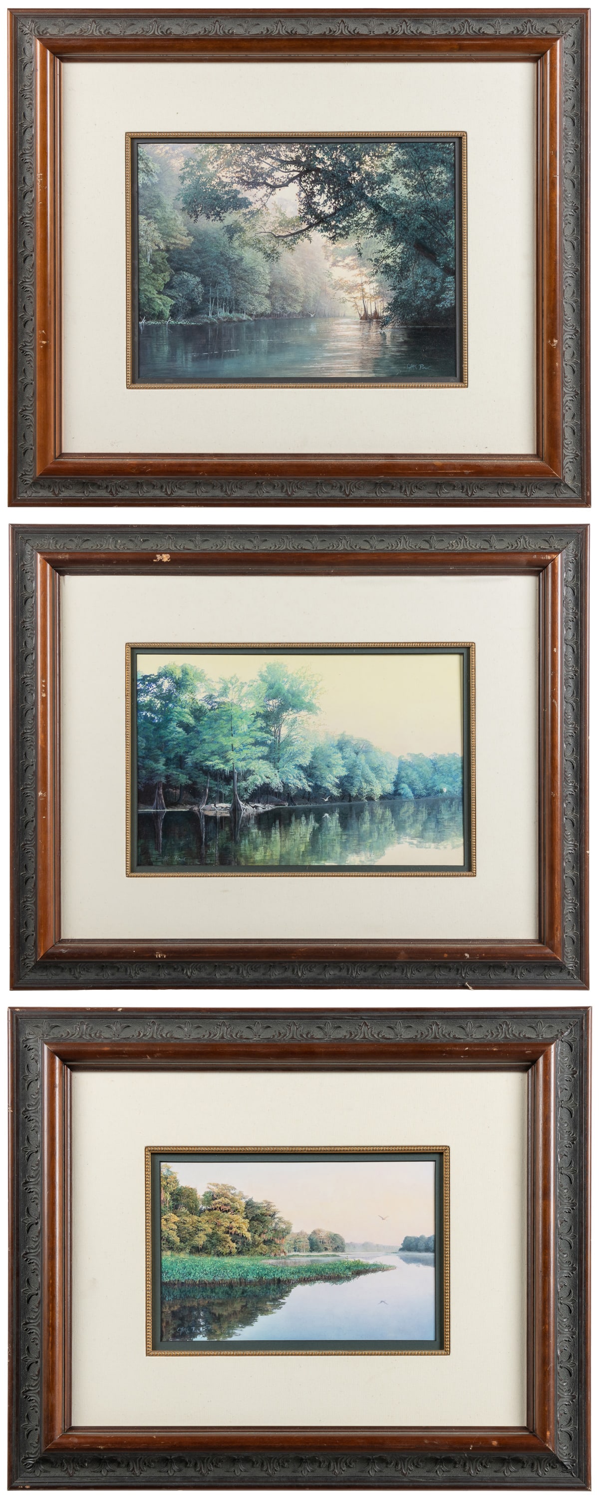 ROWE, Charles (American, b. 1950). Untitled (Floridian Rive... (1 of 4)