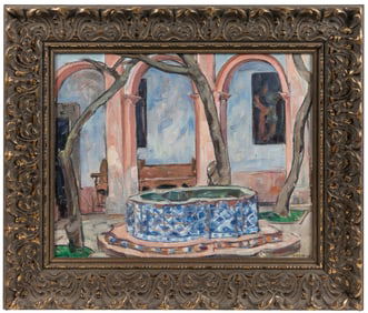 KNOPF, Nellie Augusta (American, 1875-1962). Fountain El Ca...
