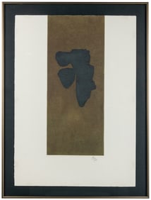 MOTHERWELL, Robert (American, 1915-1991). Primal Sign III. ...
