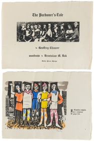 BAK, Bronislaw M. (American, 1922-1981). The Pardoner’s Tal...