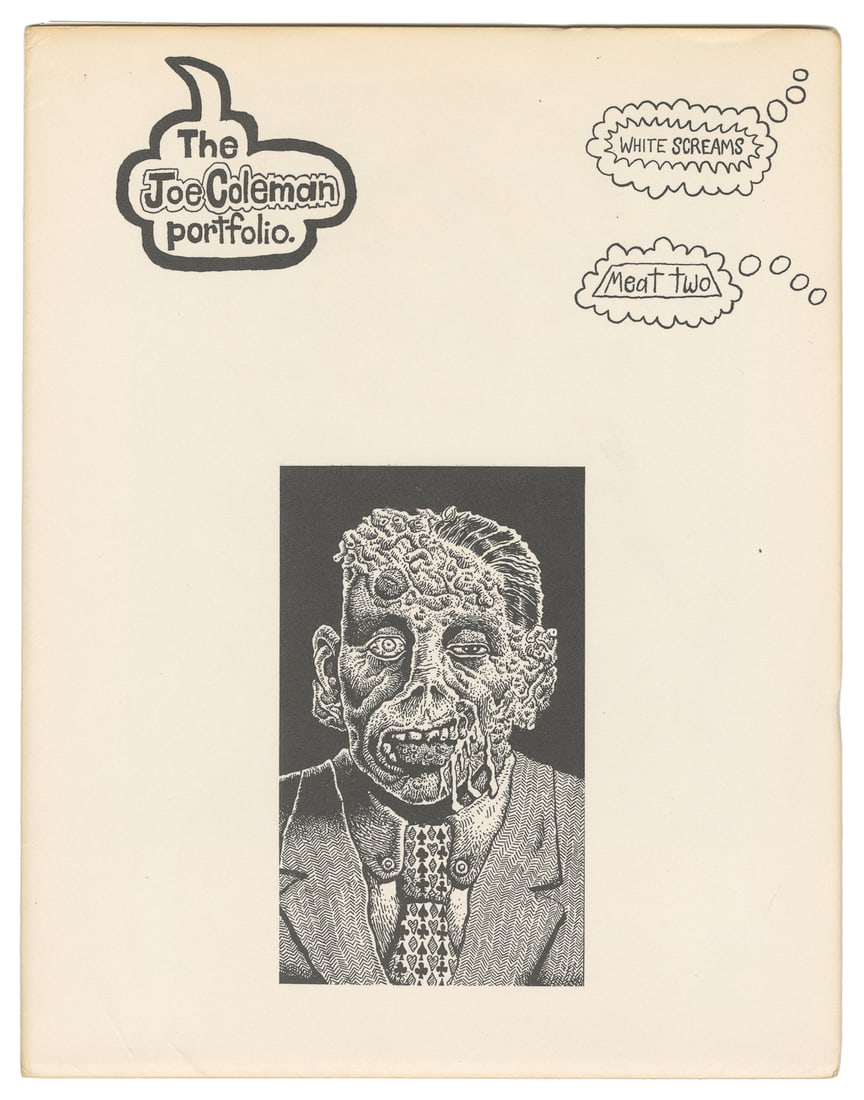 COLEMAN, Joe (American, b. 1955). Portfolio: White Screams ... (1 of 6)
