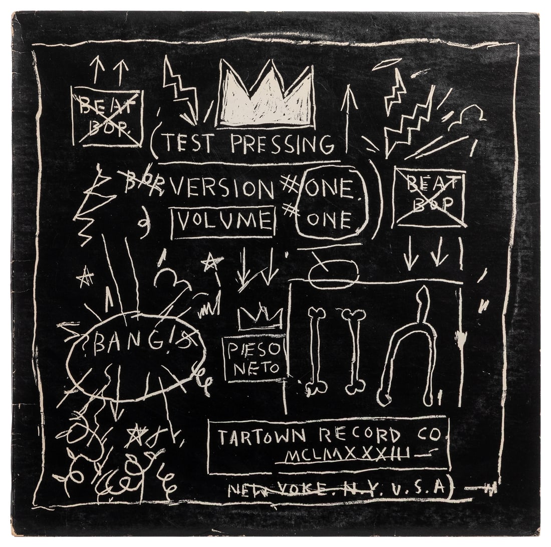 BASQUIAT, Jean Michel (American, 1960-1988). Rammellzee, K-... (1 of 5)