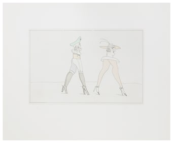 STEINBERG, Saul (American, 1914–1999). Legs.