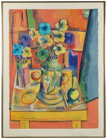 COUTURIER, Rene (French, b. 1933). Still Life. Not dated. C...