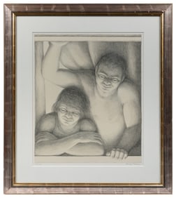 TOOKER, George (American, 1920-2011). The Window. 1994. Lit...