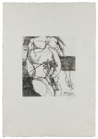 BASKIN, Leonard (American, 1922-2000). “Torso II” Limited S...