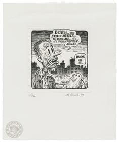 CRUMB, Robert (American, b. 1943). Pair of Signed and Numbe...