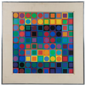 Vasarely, Victor (Hungarian, 1906-1997). Planetary Folklore...