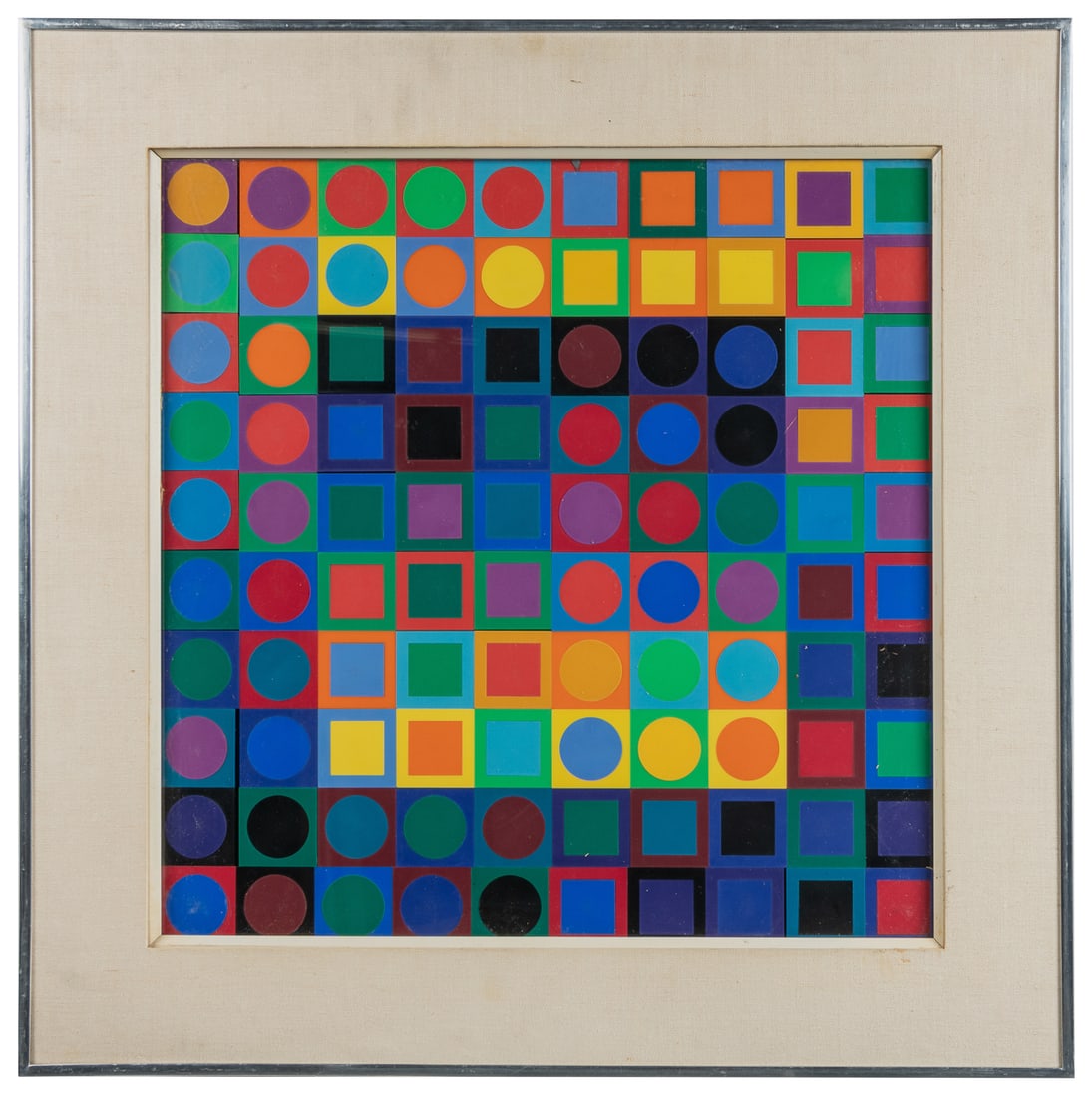Vasarely, Victor (Hungarian, 1906-1997). Planetary Folklore... (1 of 3)