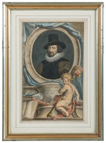 HOUBRAKEN, Jacobus (Dutch, 1698-1780). William Shakespeare....